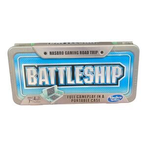 Hasbro Battleship Gaming Road Trip Series Full Gameplay Portable Case New Gift
